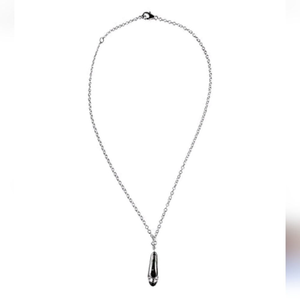 21. AUTHENTIC SALVATORE FERRAGAMO BALLET SHOE CHARM NECKLACE